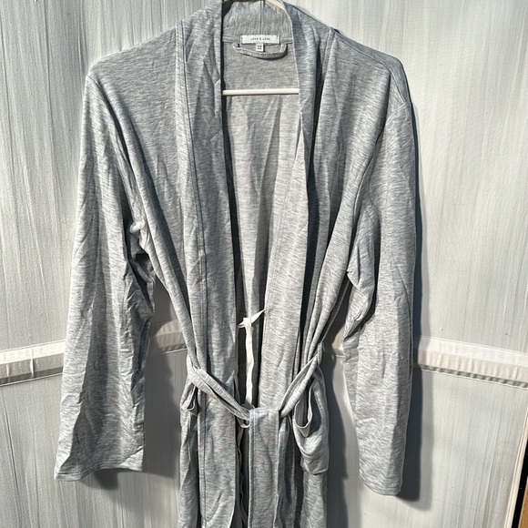 Love & Lore Reading Robe S/M new grey - Picture 3 of 6